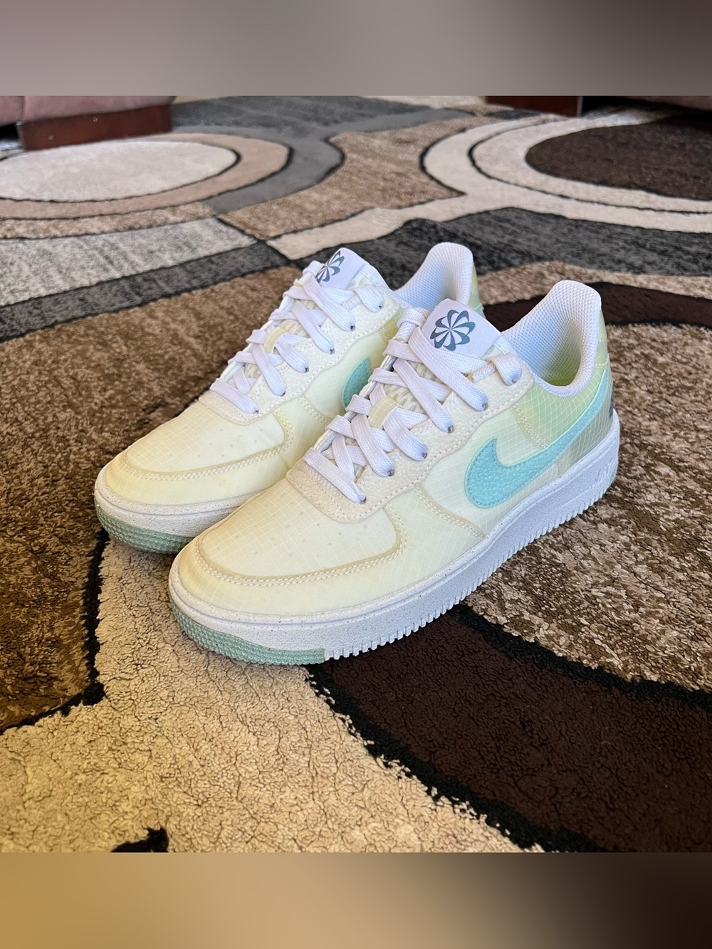 Big Girl Nike Air Force 1 Low Crater Size 6Y